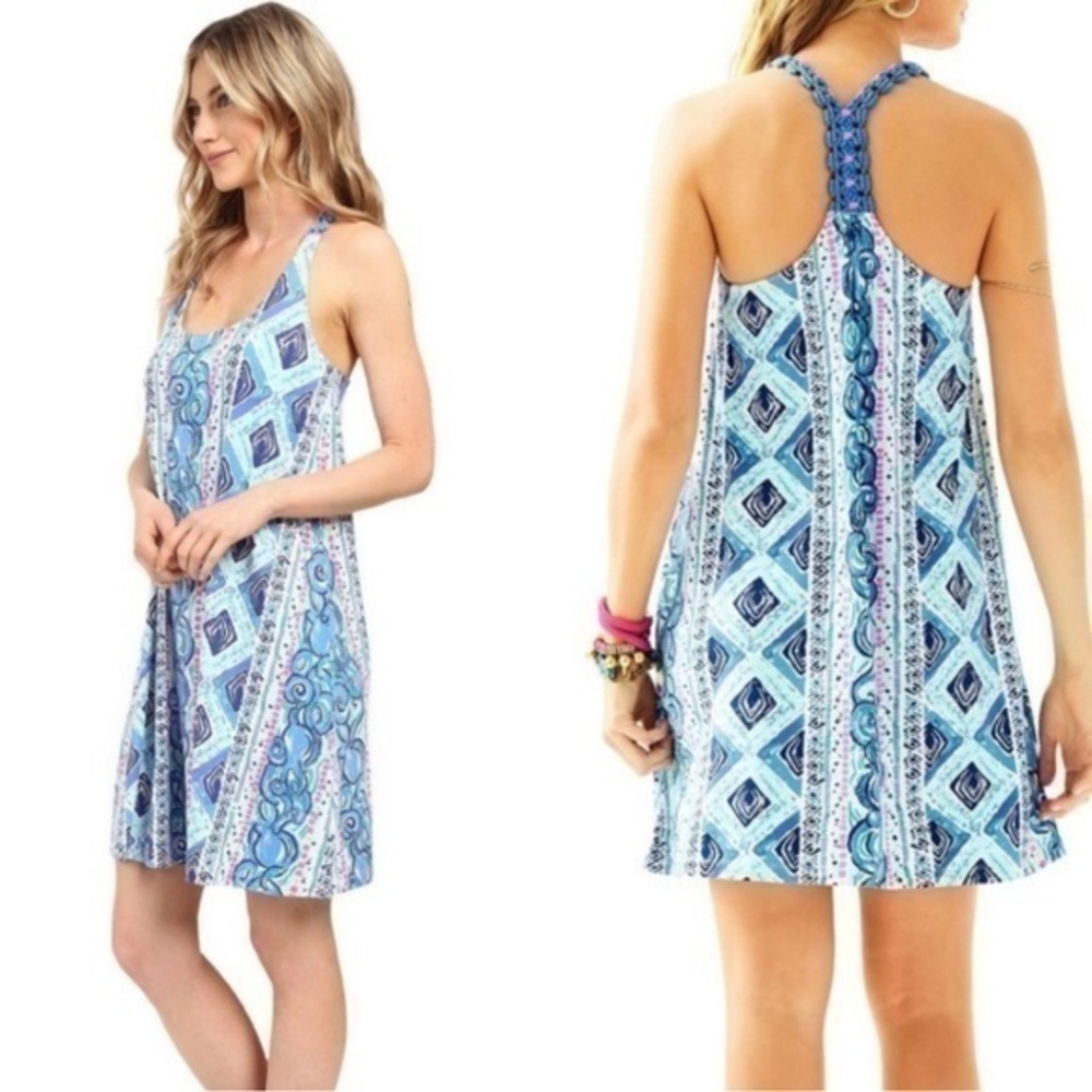 Lilly Pulitzer Bay Blue Lydia Dress
